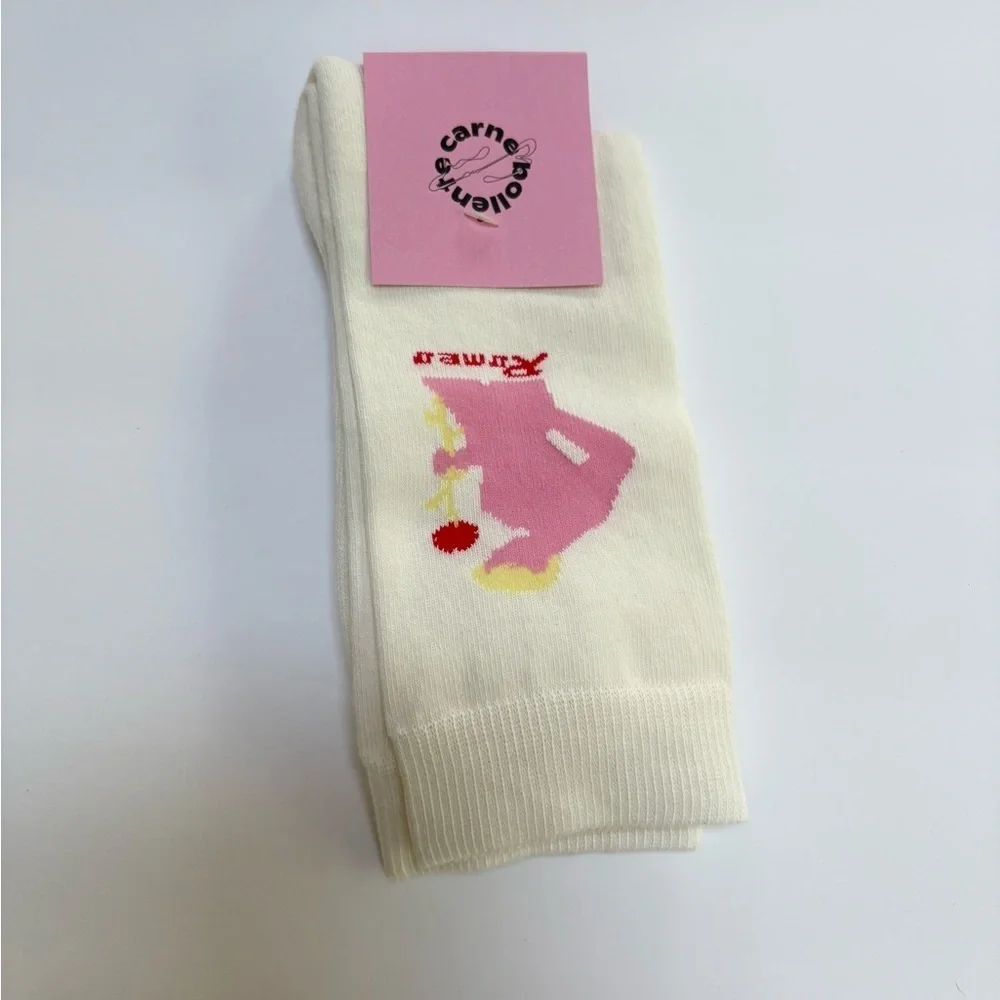 NWT Carne Bollente Romeo Truly Felt Socks